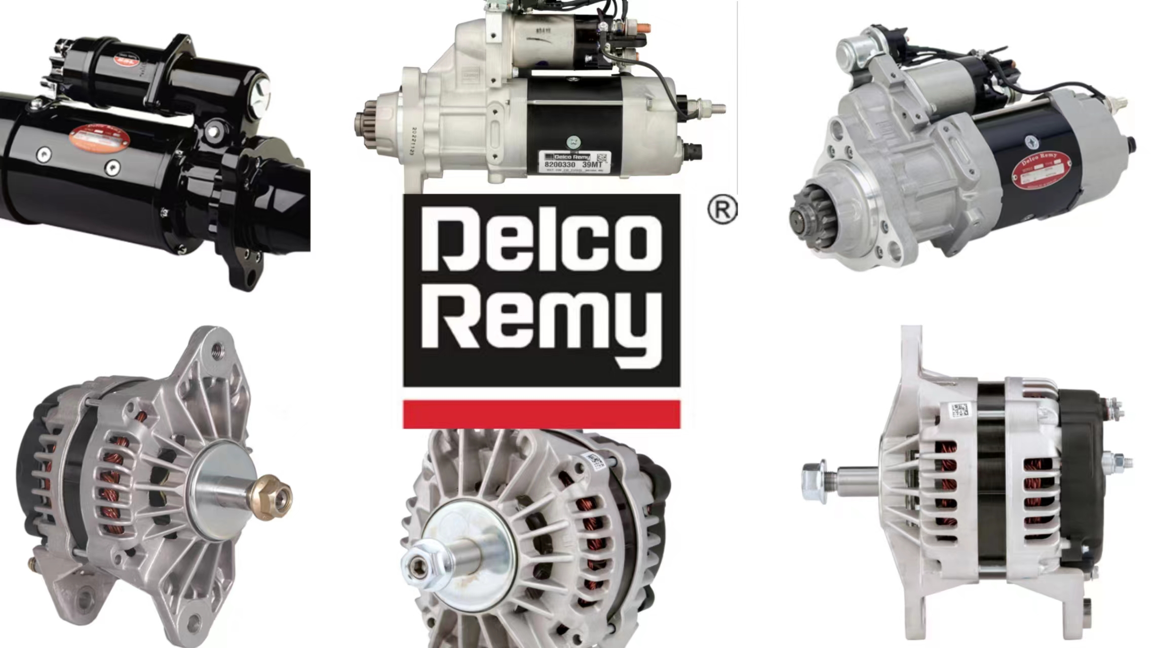Delco Remy德科雷米起動機、發電機